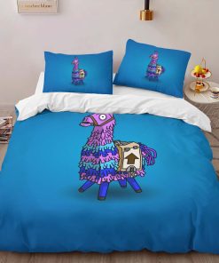 Alternative view of Housse De Couette Lama de Butin Fortnite 6 Parure de lit Ensemble De Literie