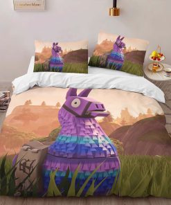 Alternative view of Housse De Couette Lama de Butin Fortnite Battle Royale Parure de lit Ensemble De Literie