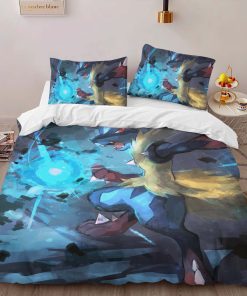 Alternative view of Housse De Couette Lucario Pokémon 2 Parure de lit Ensemble De Literie