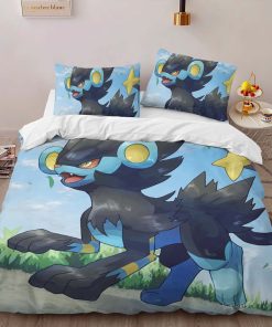 Alternative view of Housse De Couette Luxray Pokémon 3 Parure de lit Ensemble De Literie