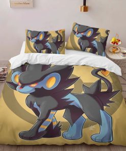 Alternative view of Housse De Couette Luxray Pokémon 5 Parure de lit Ensemble De Literie