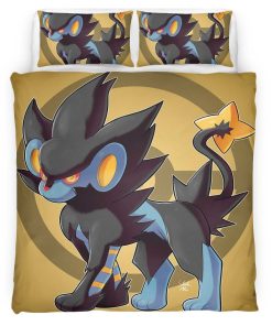 Housse De Couette Luxray Pokémon 5 Parure de lit Ensemble De Literie
