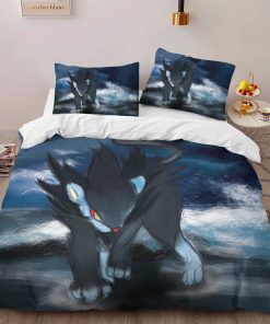 Alternative view of Housse De Couette Luxray Pokémon 6 Parure de lit Ensemble De Literie