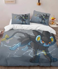 Alternative view of Housse De Couette Luxray Pokémon 7 Parure de lit Ensemble De Literie