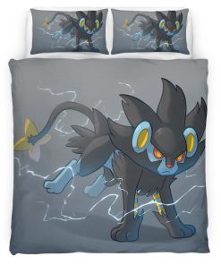 Housse De Couette Luxray Pokémon 7 Parure de lit Ensemble De Literie