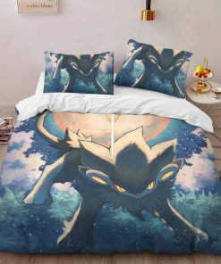 Alternative view of Housse De Couette Luxray Pokémon 8 Parure de lit Ensemble De Literie