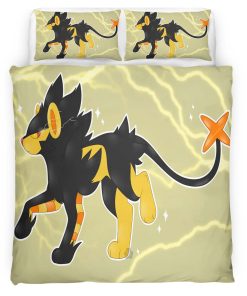 Housse De Couette Luxray Pokémon 9 Parure de lit Ensemble De Literie