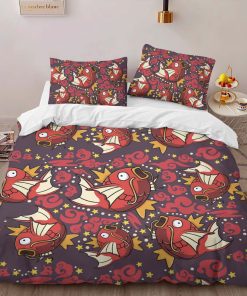 Alternative view of Housse De Couette Magicarpe Shiny Pokémon Eau Parure de lit Ensemble De Literie