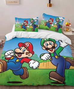 Alternative view of Housse De Couette Mario et Luigi Super Mario 4 Parure de lit Ensemble De Literie