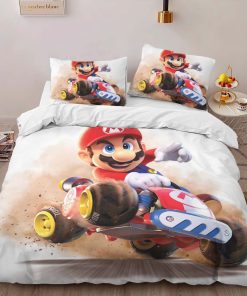 Alternative view of Housse De Couette Mario dans Mario Kart Monde Parure de lit Ensemble De Literie