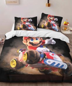 Alternative view of Housse De Couette Mario dans Mario Kart Monde 2 Parure de lit Ensemble De Literie