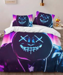 Alternative view of Housse De Couette Marshmello Fortnite Série Icône 2 Parure de lit Ensemble De Literie