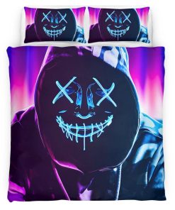 Housse De Couette Marshmello Fortnite Série Icône 2 Parure de lit Ensemble De Literie