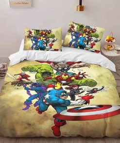 Alternative view of Housse De Couette Avengers Marvel 1003 Parure de lit Ensemble De Literie