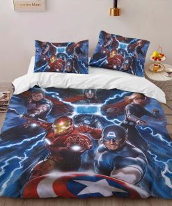 Alternative view of Housse De Couette Avengers Marvel 1005 Parure de lit Ensemble De Literie