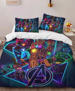Alternative view of Housse De Couette Avengers Marvel 1006 Parure de lit Ensemble De Literie