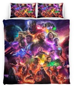 Housse De Couette Avengers Marvel 1007 Parure de lit Ensemble De Literie
