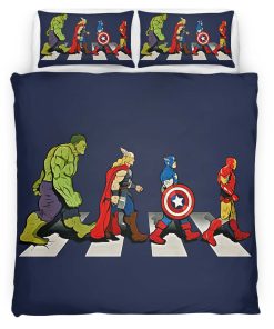 Housse De Couette Avengers Marvel 1017 Parure de lit Ensemble De Literie