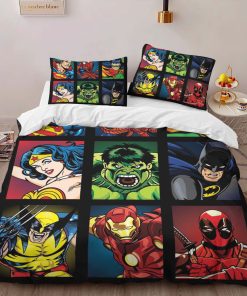 Alternative view of Housse De Couette Avengers Marvel 1019 Parure de lit Ensemble De Literie