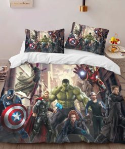 Alternative view of Housse De Couette Avengers Marvel 1023 Parure de lit Ensemble De Literie