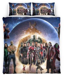 Housse De Couette Avengers Marvel 1033 Parure de lit Ensemble De Literie