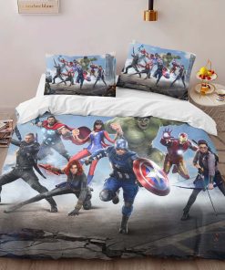 Alternative view of Housse De Couette Avengers Marvel 1036 Parure de lit Ensemble De Literie