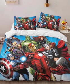 Alternative view of Housse De Couette Avengers Endgame Marvel 1014 Parure de lit Ensemble De Literie