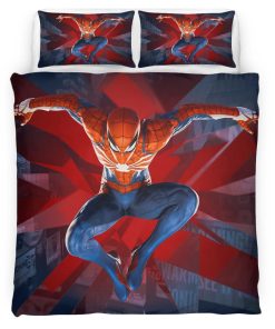 Housse De Couette Spider-Man Marvel Parure de lit Ensemble De Literie