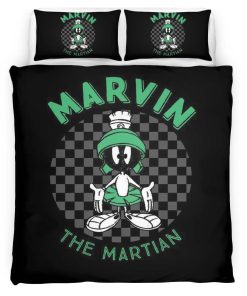 Housse De Couette Marvin le Martien Looney Tunes 02 Parure de lit Ensemble De Literie