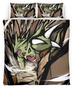 Housse De Couette Méga-Tyranocif Pokémon Parure de lit Ensemble De Literie