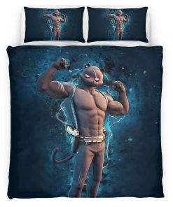 Housse De Couette Meowscles Fortnite Parure de lit Ensemble De Literie