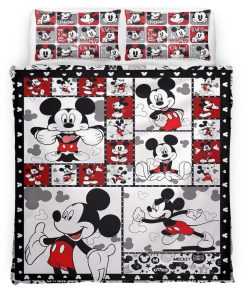 Housse De Couette Mickey Mouse et ses amis 15 Parure de lit Ensemble De Literie