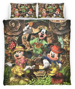 Housse De Couette Mickey Mouse et ses amis 3 Parure de lit Ensemble De Literie