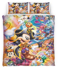 Housse De Couette Mickey Mouse et ses amis 6 Parure de lit Ensemble De Literie