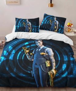 Alternative view of Housse De Couette Midas Fortnite Nouveau Skin Parure de lit Ensemble De Literie