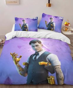 Alternative view of Housse De Couette Midas Fortnite Skin 02 Parure de lit Ensemble De Literie