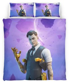 Housse De Couette Midas Fortnite Skin 02 Parure de lit Ensemble De Literie