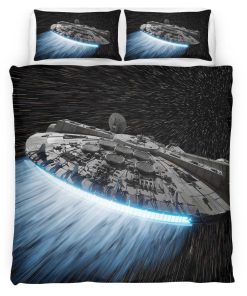 Housse De Couette Faucon Millenium Star Wars 1 Parure de lit Ensemble De Literie