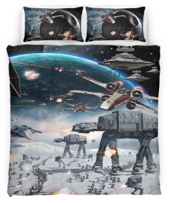 Housse De Couette Faucon Millenium Star Wars 4 Parure de lit Ensemble De Literie