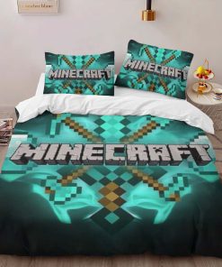 Alternative view of Housse De Couette Minecraft Outils de Base Parure de lit Ensemble De Literie