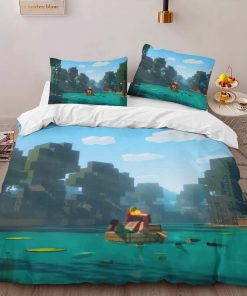 Alternative view of Housse De Couette Minecraft Personnages 24 Parure de lit Ensemble De Literie