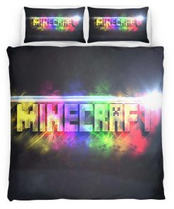 Housse De Couette Minecraft Coloré Parure de lit Ensemble De Literie