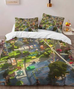 Alternative view of Housse De Couette Minecraft Monde 1 Parure de lit Ensemble De Literie