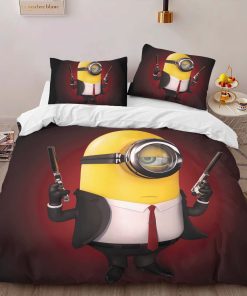 Alternative view of Housse De Couette Minions Assassin Parure de lit Ensemble De Literie