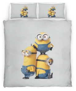 Housse De Couette Minions Personnages 17 Parure de lit Ensemble De Literie