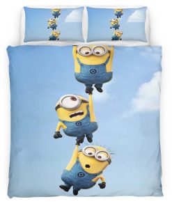 Housse De Couette Minions Personnages 32 Parure de lit Ensemble De Literie