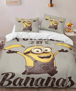 Alternative view of Housse De Couette Minions Powered by Bananas Parure de lit Ensemble De Literie