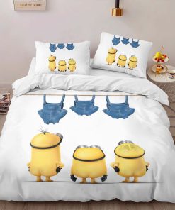 Alternative view of Housse De Couette Minions Bob Stuart Kevin Parure de lit Ensemble De Literie