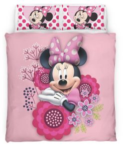 Housse De Couette Minnie Mouse Disney 14 Parure de lit Ensemble De Literie