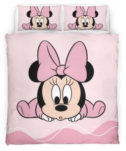 Housse De Couette Minnie Mouse Disney 27 Parure de lit Ensemble De Literie